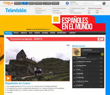 ESPAÑOLES EN EL MUNDO en Cusco