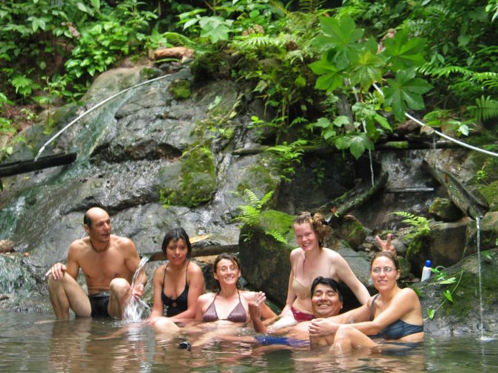 hot spring in Madre de Dios
