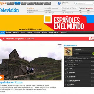 ESPAÑOLES EN EL MUNDO en Cusco